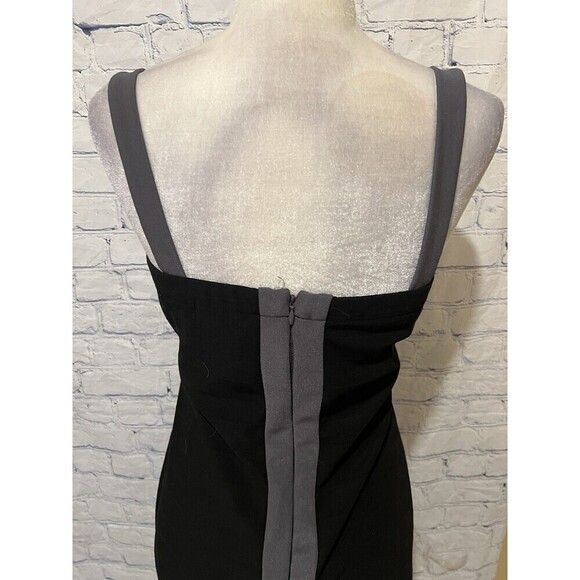 Roulette black Bodycon Sleeveless Dress Zipper Back Size 10 - Picture 5 of 7